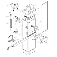 CALOTTA LAMPEGGIANTE BENINCA' 9686428 RICAMBIO ORIGINALE AUTOMAZIONE AUTOMATISMI