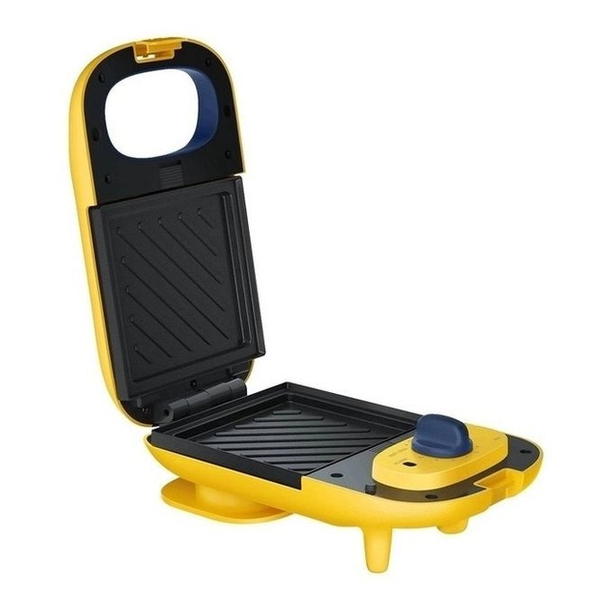 Comfeè MC-JK1312P201 piastra per waffle 1 waffle 950 W Blu, Giallo
