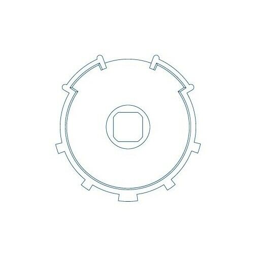 ADATTATORE ZF 54 VDS 43380/060 AUTOMAZIONE AUTOMATISMI ORIGINALE GARANZIA NUOVO