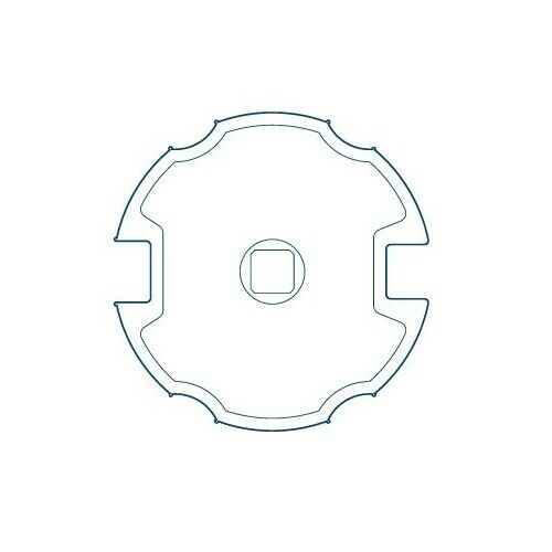 OGIVA PER RULLO Ø 78 MM VDS 43380/059 AUTOMAZIONE AUTOMATISMI ORIGINALE GARANZIA