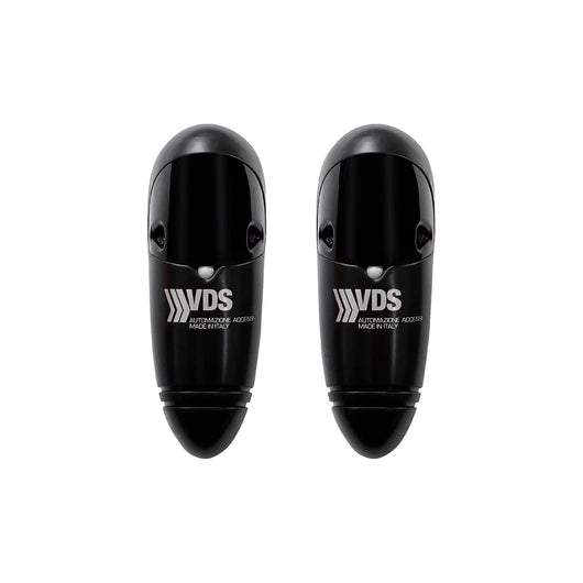 COPPIA FOTOCELLULE DA PARETE SLIM PORTATA 40 MT ALIMENTAZIONE 12/24V VDS FS 12/T