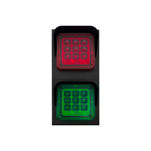 SEMAFORO 2 LUCI ROSSO-VERDE 12/24V VDS SEM-2 550/3018 AUTOMAZIONE AUTOMATISMI