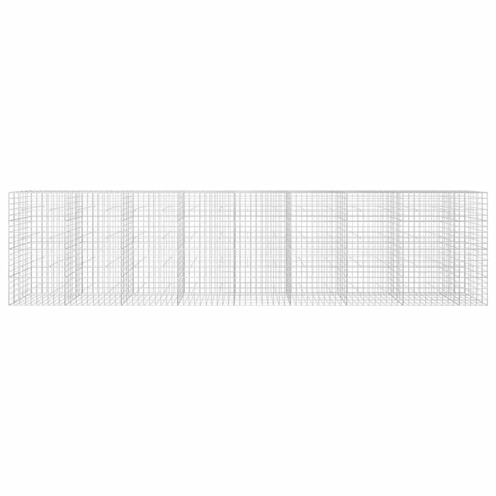 Gabione con Filo da 3,5 mm e Rete da 10x10 cm 850x50x200 cm 3463355
