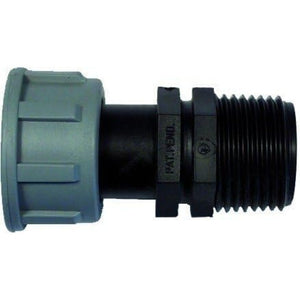 Distributore in polipropilene, raccordo dritto 1-1/2  ig x 1-1/2