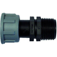 Distributore in polipropilene, raccordo dritto 1-1/2  ig x 1-1/2