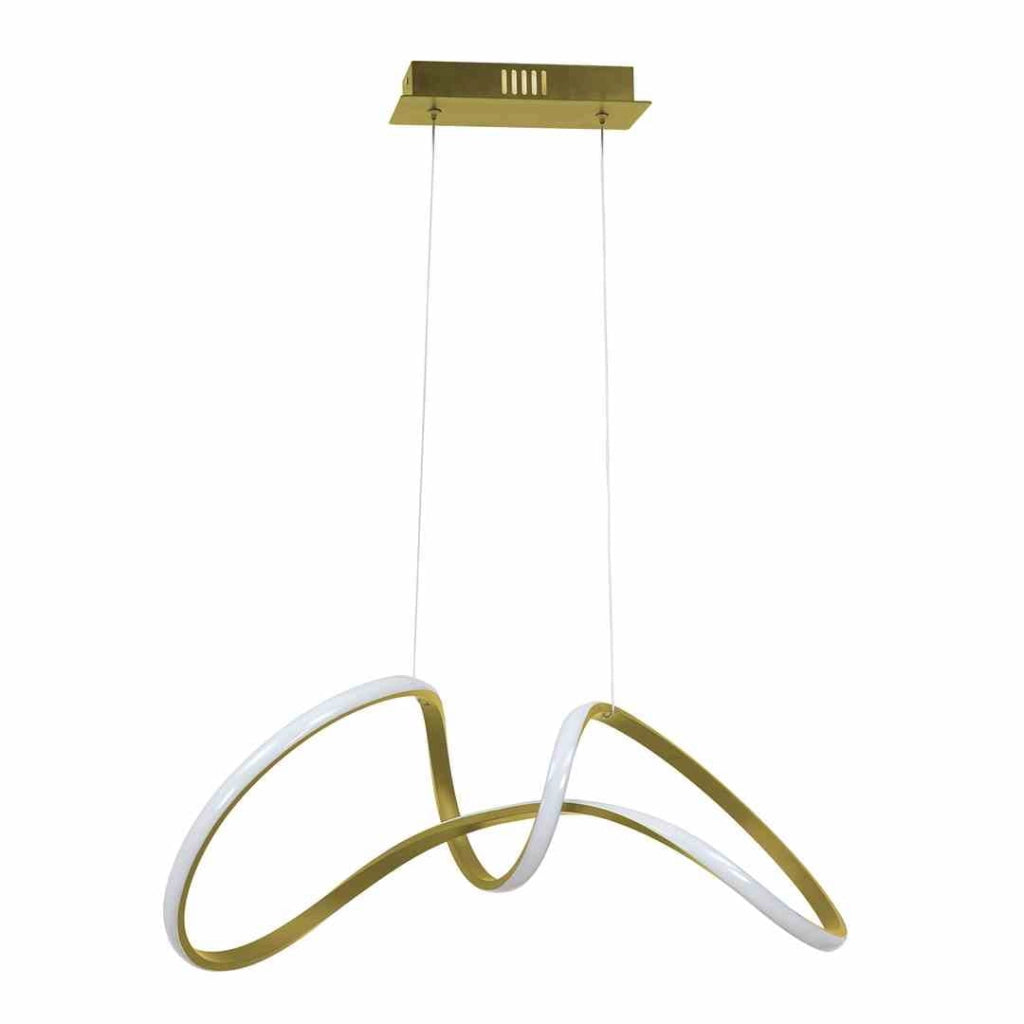 Lampadario a sospensione Milagro Tesoro oro LED 48W