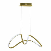 Lampadario a sospensione Milagro Tesoro oro LED 48W