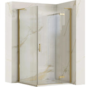 Cabina Doccia Rea Hugo 100x90 Gold Brush