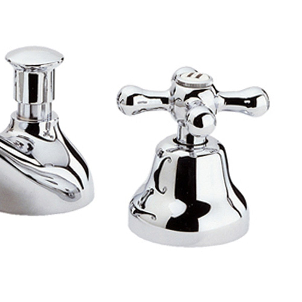 Batteria lavabo 3 fori remer stile retro serie liberty