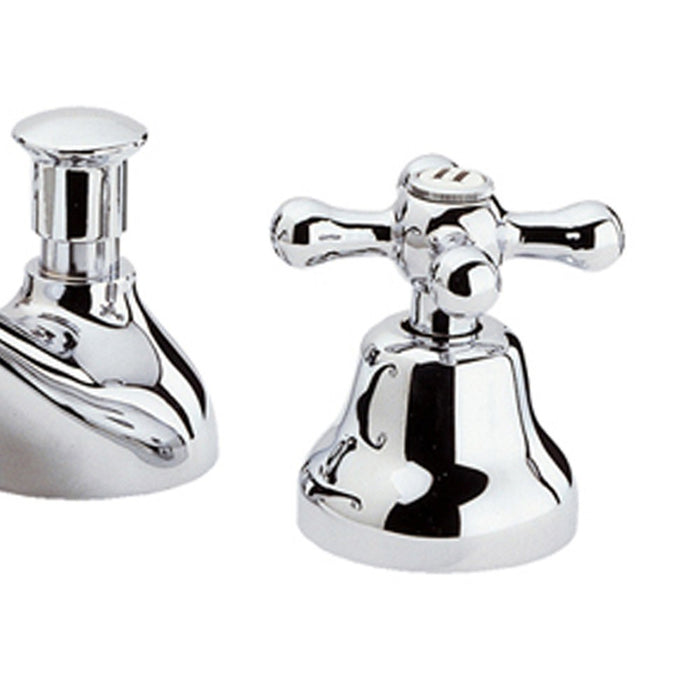 Batteria lavabo 3 fori remer stile retro serie liberty