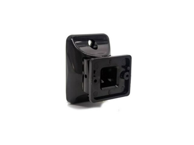 SNODO A PARETE INTERNO CON ADATTATORE ZEFIRO NERO EEA ACC-000-001_02 HUB BLACK_Z