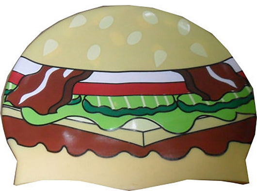 Cuffia in silicone stampata per nuotare in piscina