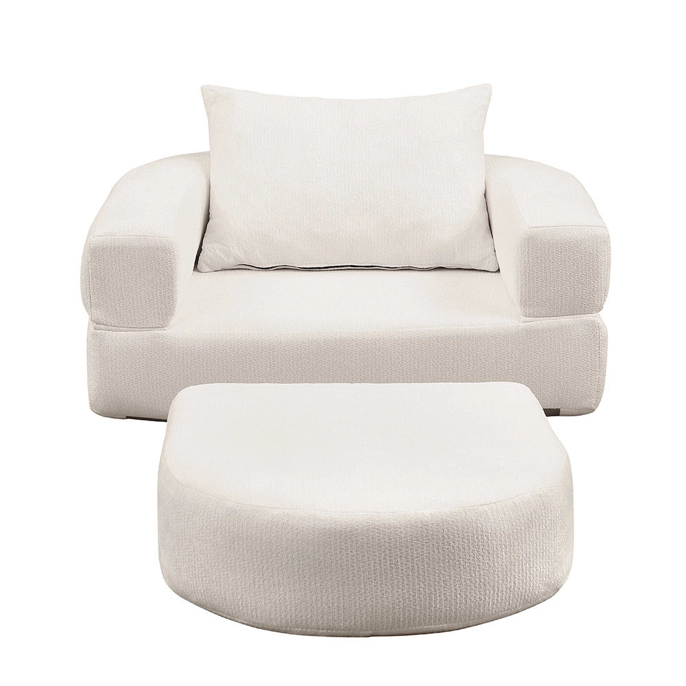 Divano letto futon Plus - Xylo - Per piccoli spazi, con braccioli