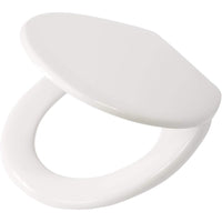 Tiger aiden sedile per wc, acciaio inox, duroplast, bianco, 44,8