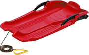 Slitta in plastica con freno  Hornet rosso