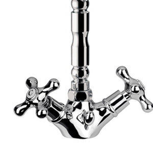 Rubinetto retro con canna antica serie liberty remer