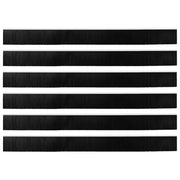 Spazzole per porte autoadesive 6 pz Bianco 100 cm CFW3403430