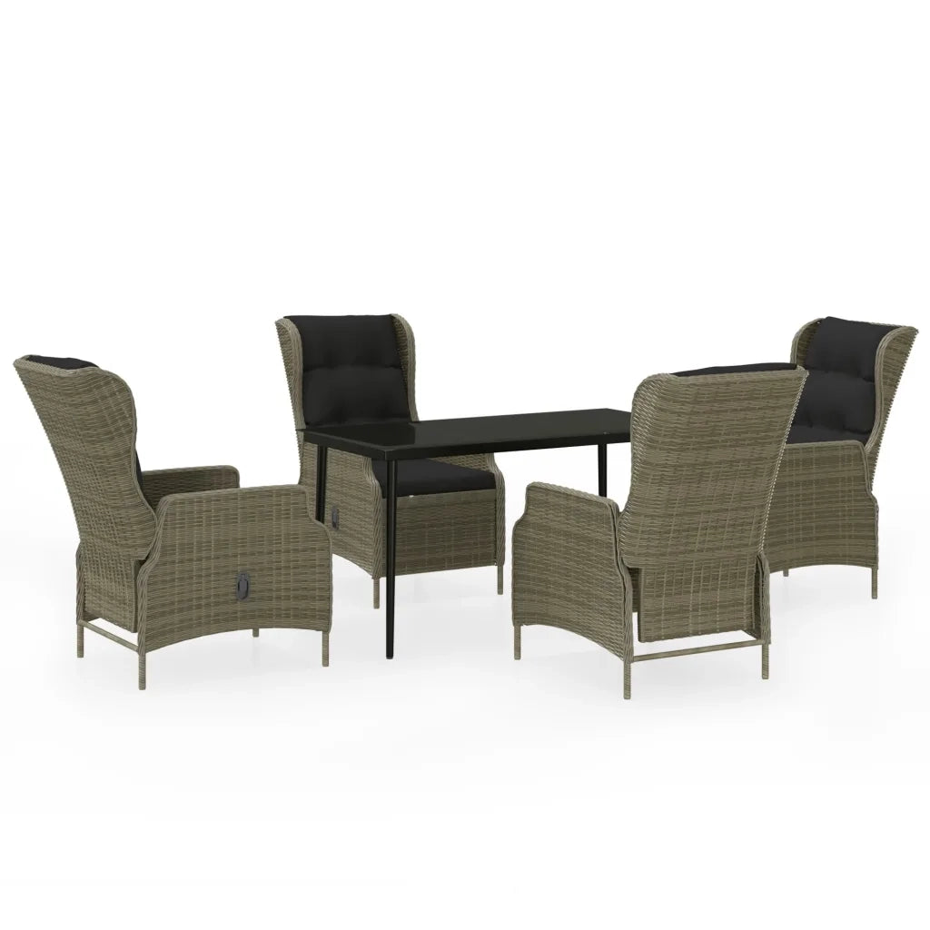 Set da Pranzo da Giardino Marrone 3099669