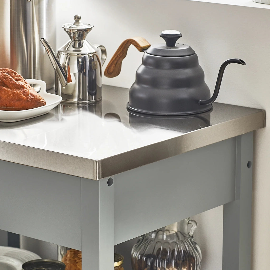 Carrello cucina, carrello da servizio colore:Grigio, FKW22-HG