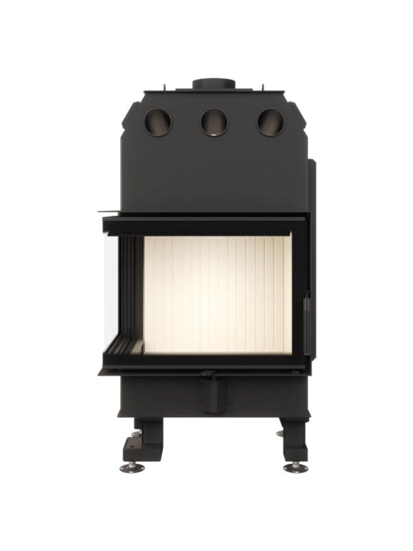 Caminetto ad angolo Inserto Apertura sinistra Energy 65x50x47 (14,5 kW) ECO
