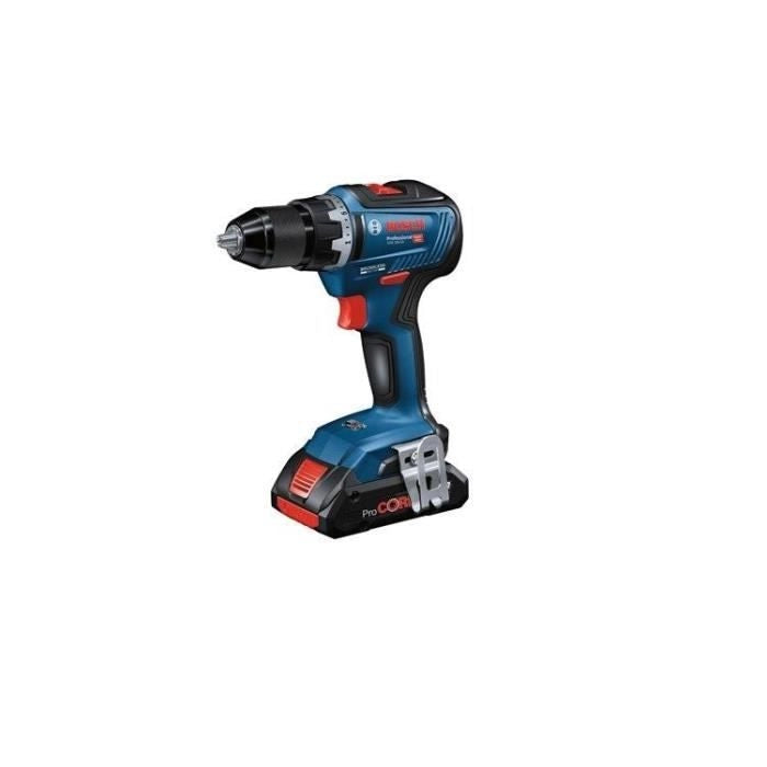Confezione da 5 utensili: GSR 18V-55 + GST 18V-125 S + GKS 18V-57-2 + GSA 18V-28 + GDX 18V-200 + 3 batterie 4.0Ah + GAL 18V-40 + borsa L