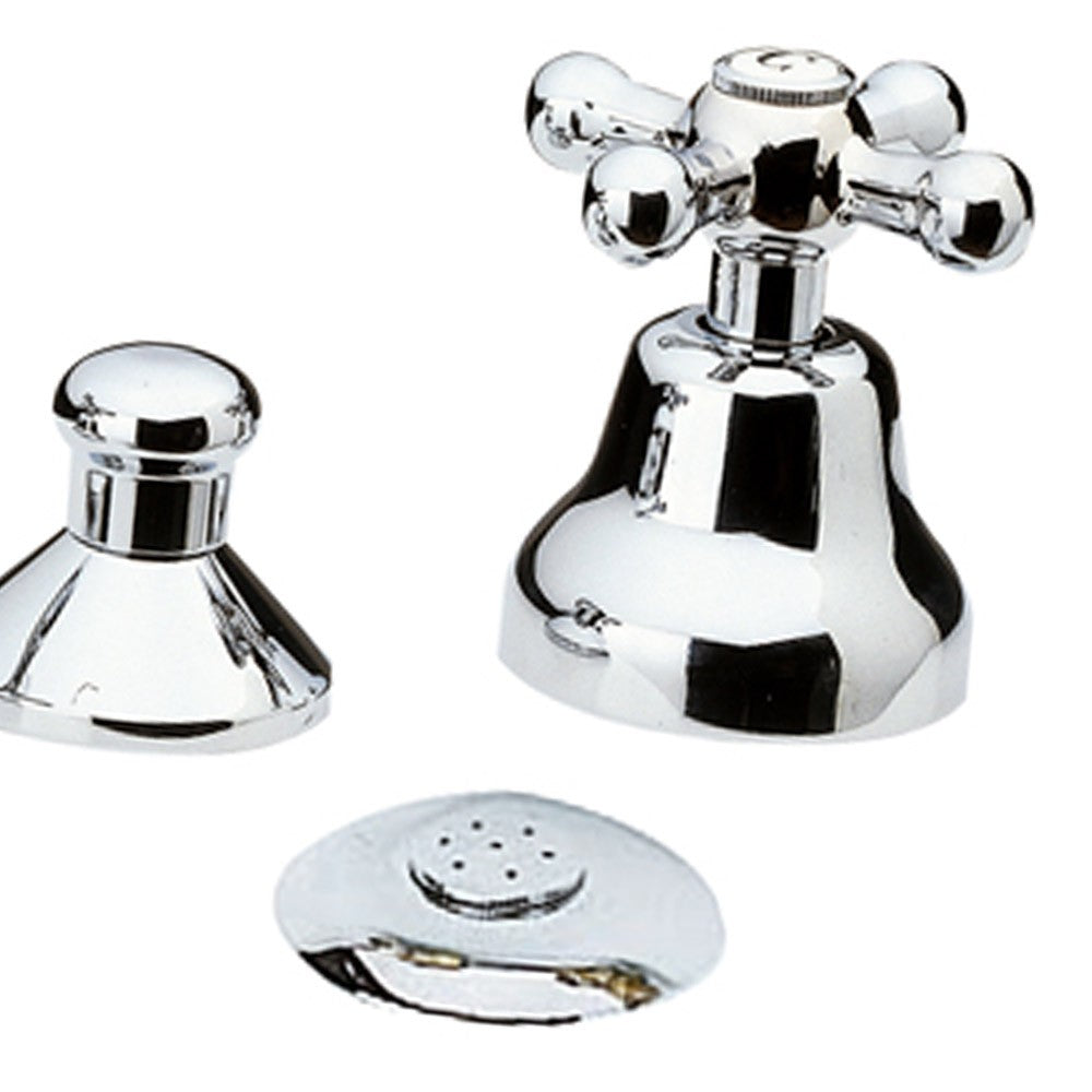 Rubinetto bidet con doccia e scarico - serie liberty