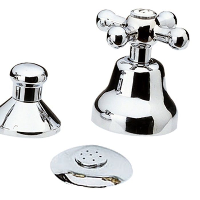 Rubinetto bidet con doccia e scarico - serie liberty