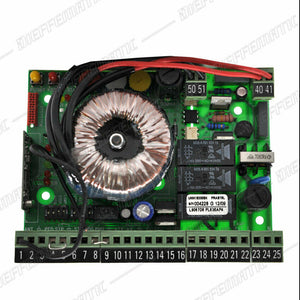 SCHEDA SCORREVOLE 220V PRASTEL VDS 800 UNIK1E 230 SK + RICEVENTE ORIGINALE