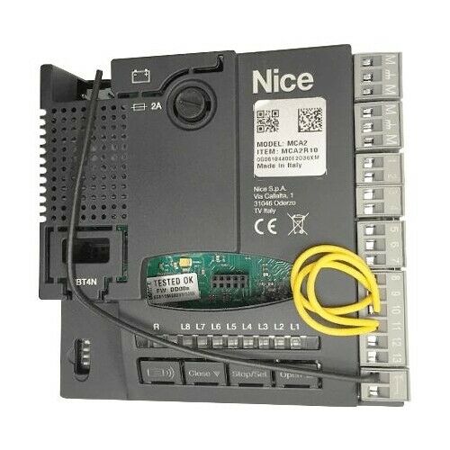 NICE MCA2 QUADRO CENTRALE DI COMANDO PER MC424L SPMCA2R10