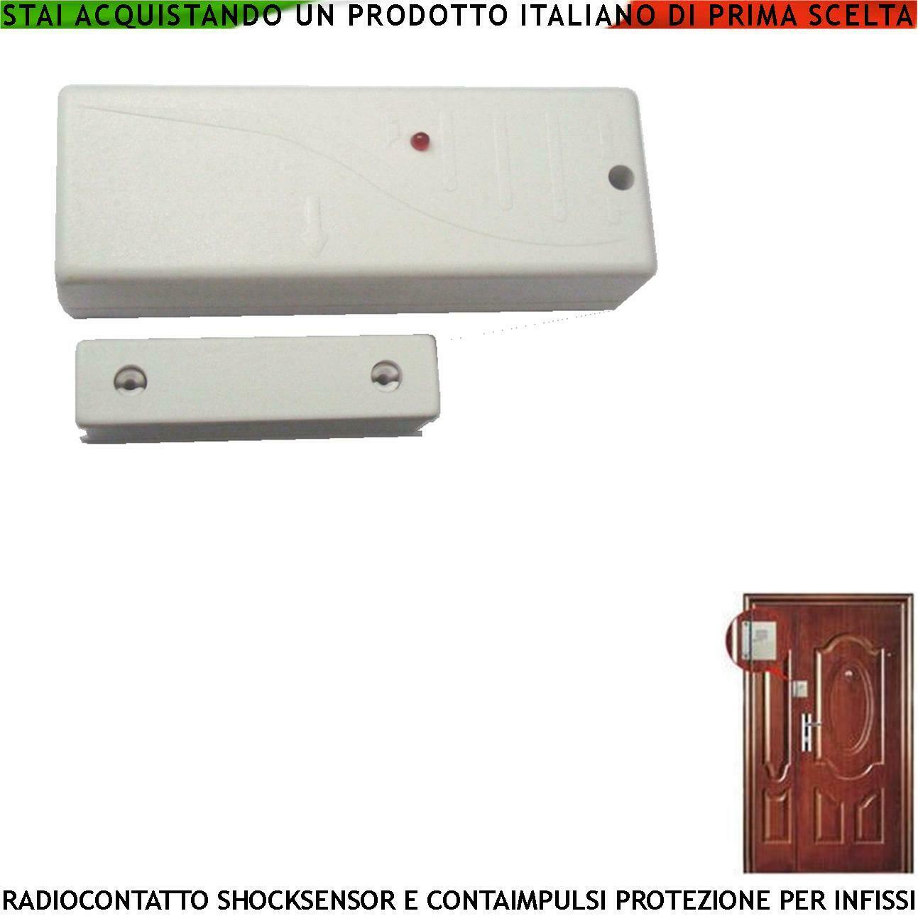 RADIOCONTATTO SISMICO CMR20VR CONTAIMPULSI SINTAP SECURVERA SS-CBRCMRLCSA