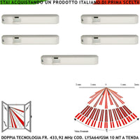 RILEVATORI DI MOVIMENTO DOPPIA TECNOLOGIA RADIO TENDA SECURVERA SS-DTBMPT5DTE