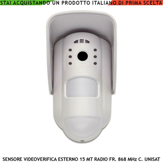 DOPPIA TECNOLOGIA DA ESTERNO IP54 SENSORE INTRUSI SECURVERA SV-TVEUSDTRVD