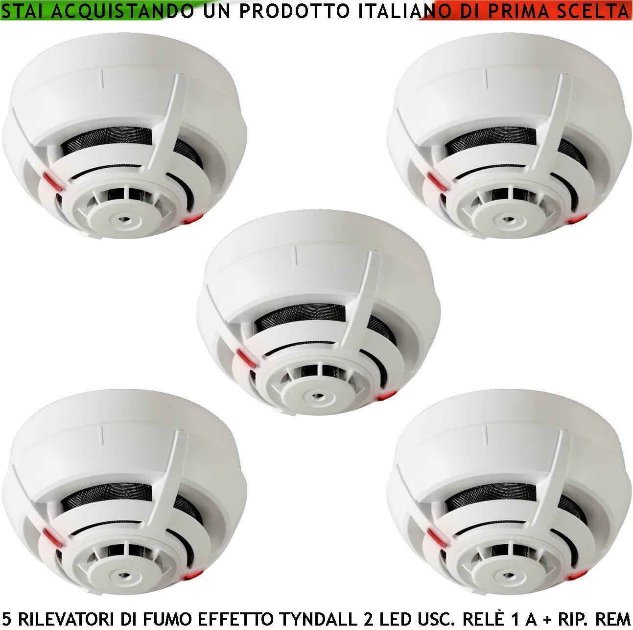 RILEVATORI DI FUMO 5 SENSORI AD EFFETTO TYNDALL SECURVERA SV-SORSCEURSE