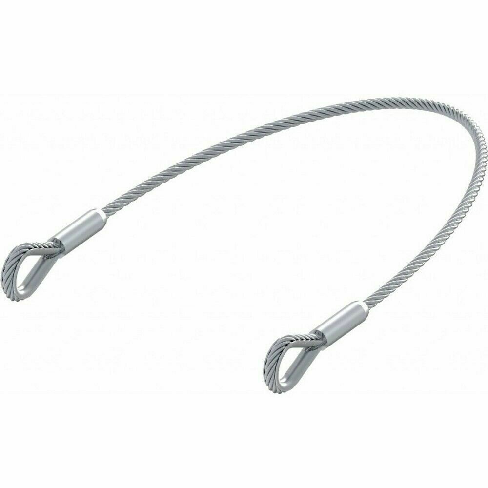 FUNE ANTICADUTA ACCIAIO INOX 515 MM VDS 515 AC02-100 CANCELLO ANTA