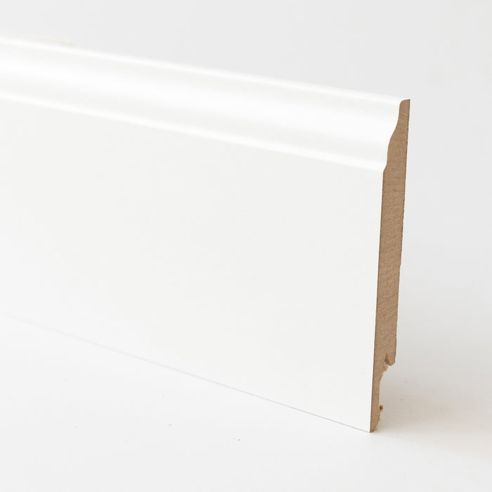 battiscopa in mdf barocco bianco mm.14x120x2400 cod:ferx.2249