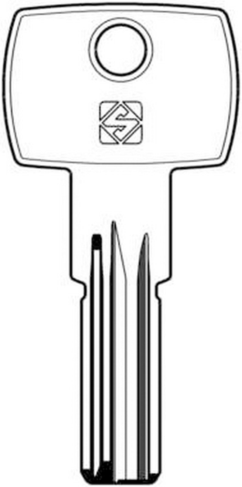chiavi punzonate silca art. agb7 gr.6/1 olc cod:ferx.224