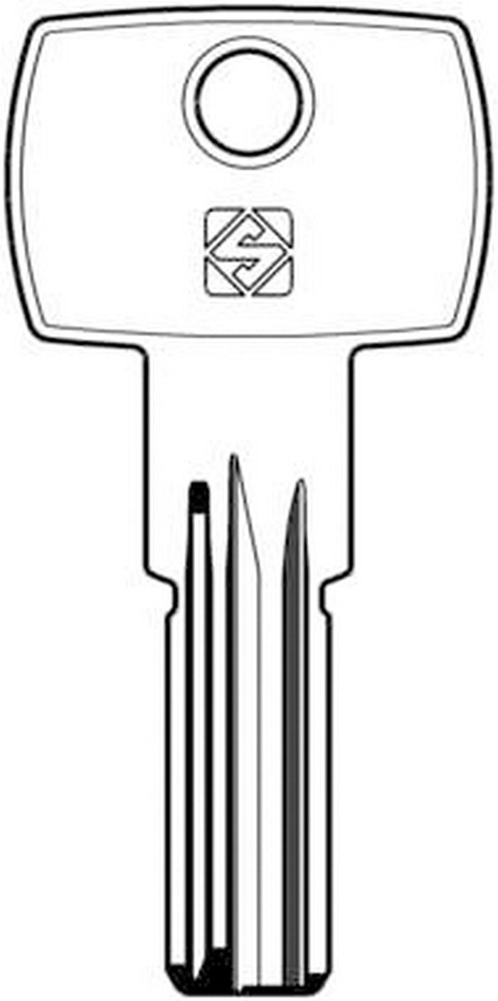 chiavi punzonate silca art. agb7 gr.6/1 olc cod:ferx.224