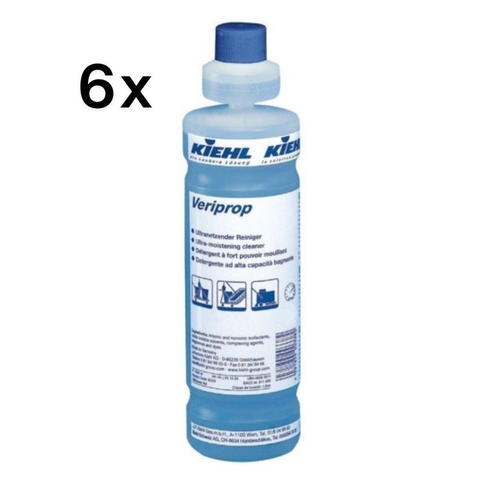 Veriprop 6 Pezzi x 1 L, Detergente Pavimenti Superfici Idrorepellenti | Kiehl