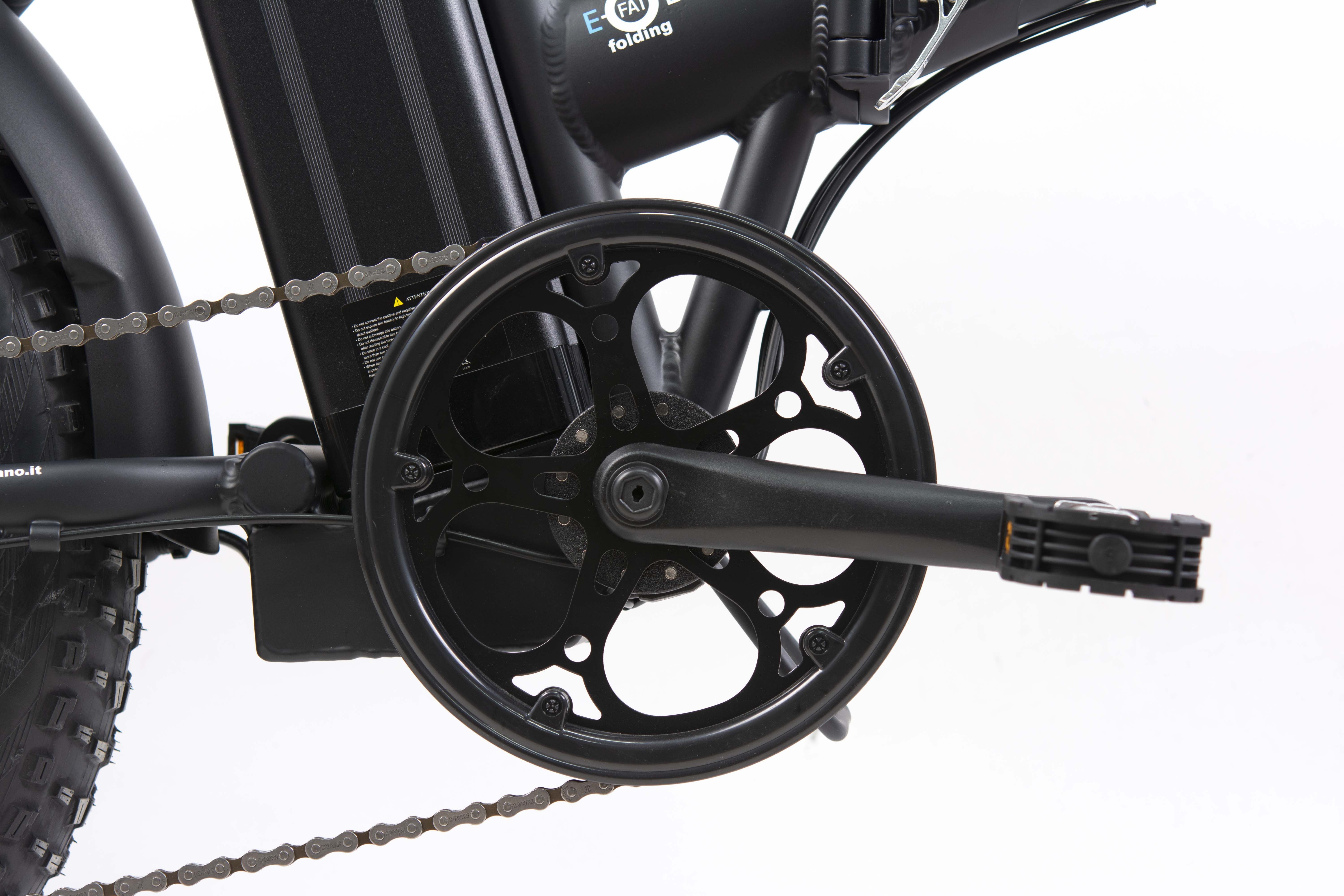 F.LLI SCHIANO E-BOSS  20'' E-bike , Bicicletta elettrica Pieghevole Unisex Adulto con Motore 250W e 7 velocitÃ , Batte