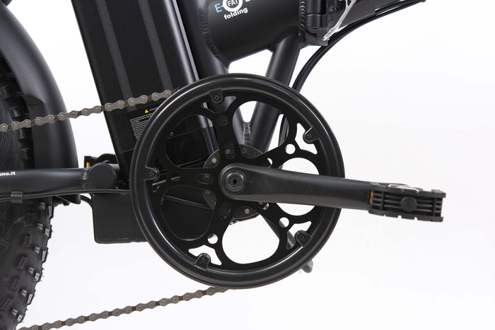 F.LLI SCHIANO E-BOSS  20'' E-bike , Bicicletta elettrica Pieghevole Unisex Adulto con Motore 250W e 7 velocitÃ , Batte