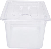 Contenitore Sous Vide 12L - Contenitore Slowcooker - Contenitore di Stoccaggio Cibo - Temperatura massima 100°C - Plastica Rigida - Disegno Spazioso