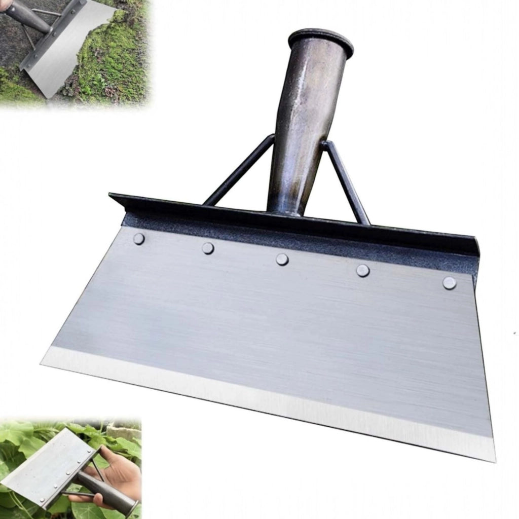 Pala Paletta Per Pulizia Del Giardino in Acciaio Per Erbacce e Muschio 30x10cm