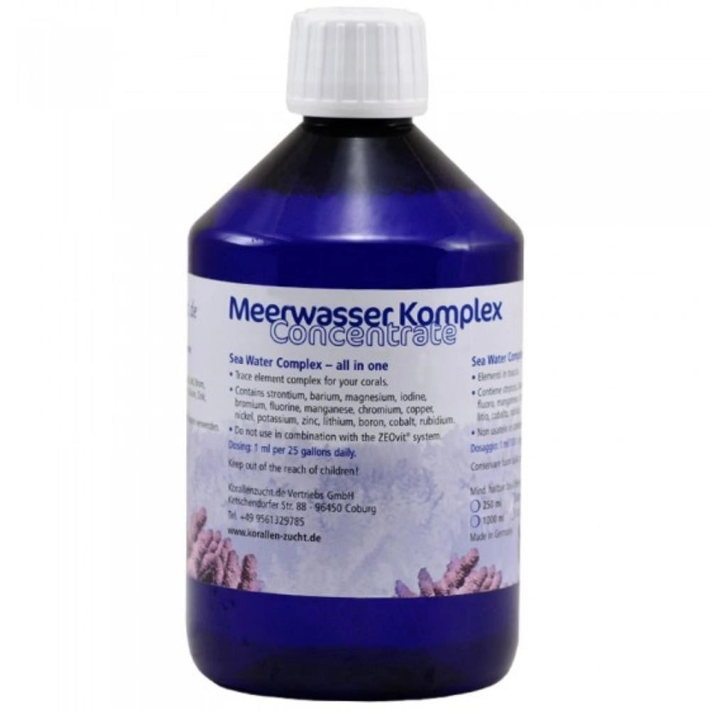 Korallen-Zucht MeerWasser Komplex - mix di oligoelementi per acquari marini Formato: 1000 ml