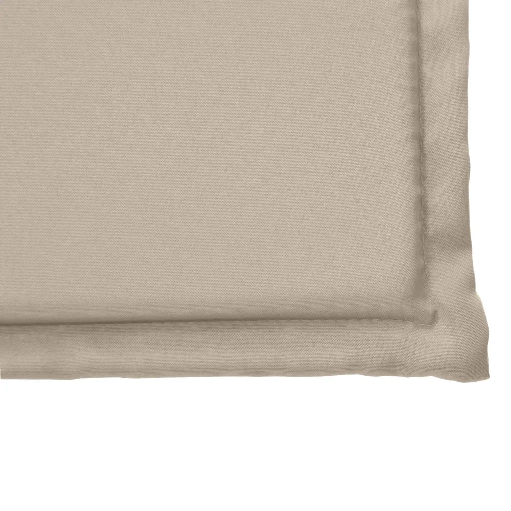 Imbottitura per Seduta Giardino 4pz Tortora 45x45x2 cm Quadrato 847726