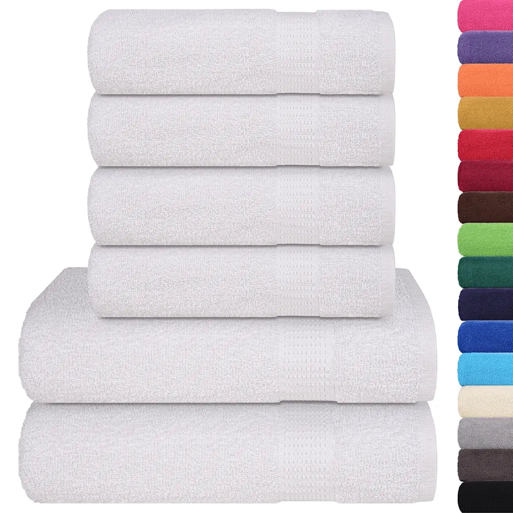 Set di asciugamani 6 pezzi FROGN Bianco 360 g/m2 CFW6381003