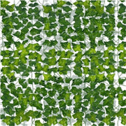 Set di Foglie d'Arte da Lancio 42 Pezzi - 2.1M Senza Foglie di Vite - Piantine Decorative per Casa Giardino e Decorazione di Festa - Aspetto Duraturo e Naturale