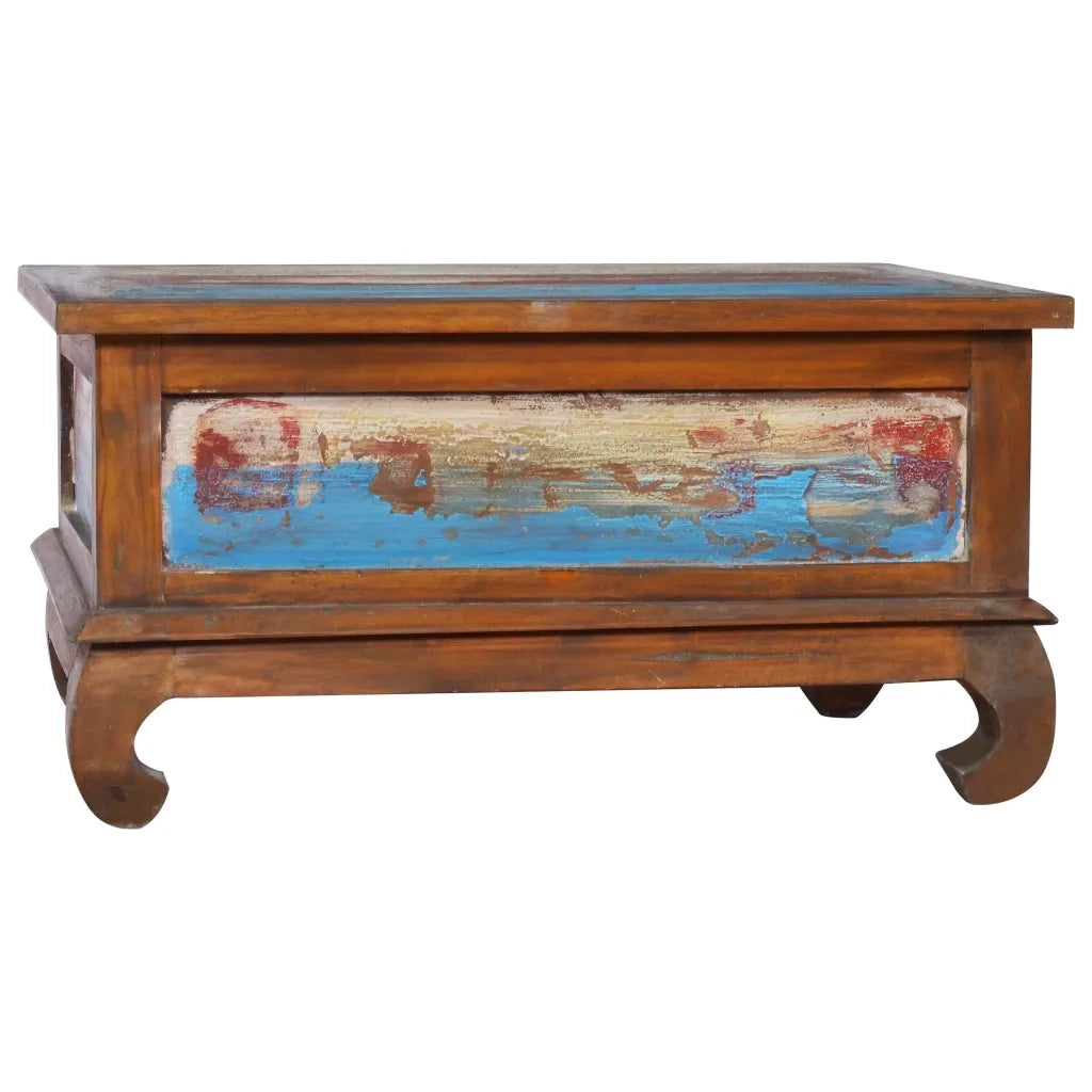 Tavolino da CaffÃ¨ 80x50x40 cm in Legno Massello di Teak cod mxl 16826