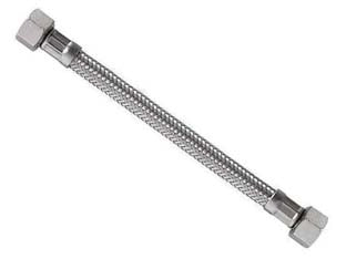 FLESSIBILE INOX PARIGI F1/2 - F1/2 FLEXCORE- - F 1/2 F 1/2 cm.25 - 5 pezzi PARIGI