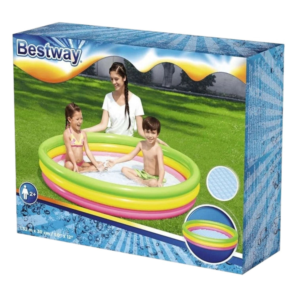 PISCINA ROTONDA BESTWAY SUMMER 3 ANELLI 152X30 CM