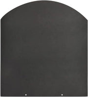 Pedana salvapavimento per stufe a legna e pellet in acciaio 100x90